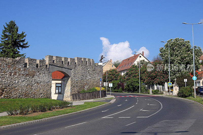fort walls Pecs street匈牙利